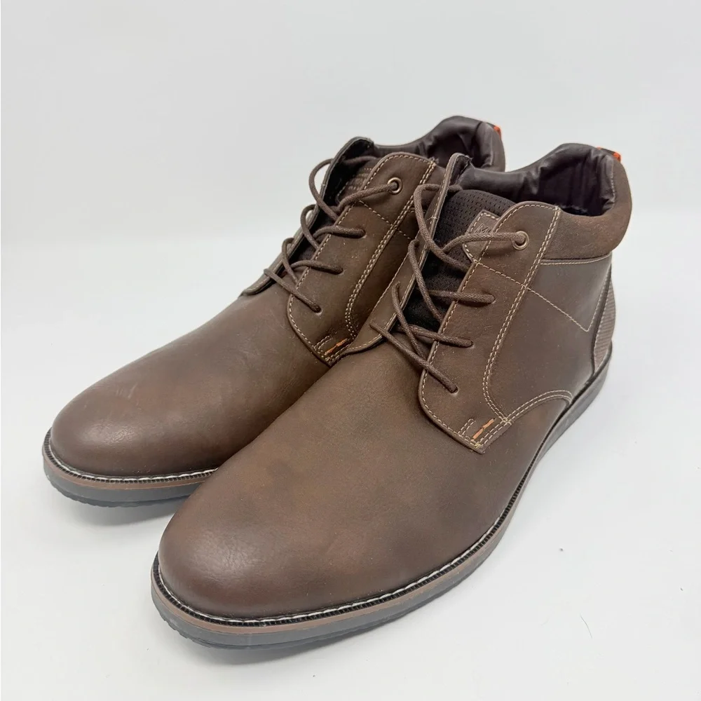 Nunn Bush - All Manmade - Size 11 Men's Brown Ankle Boots